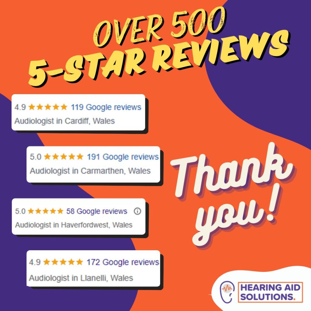 500 5-star reviews